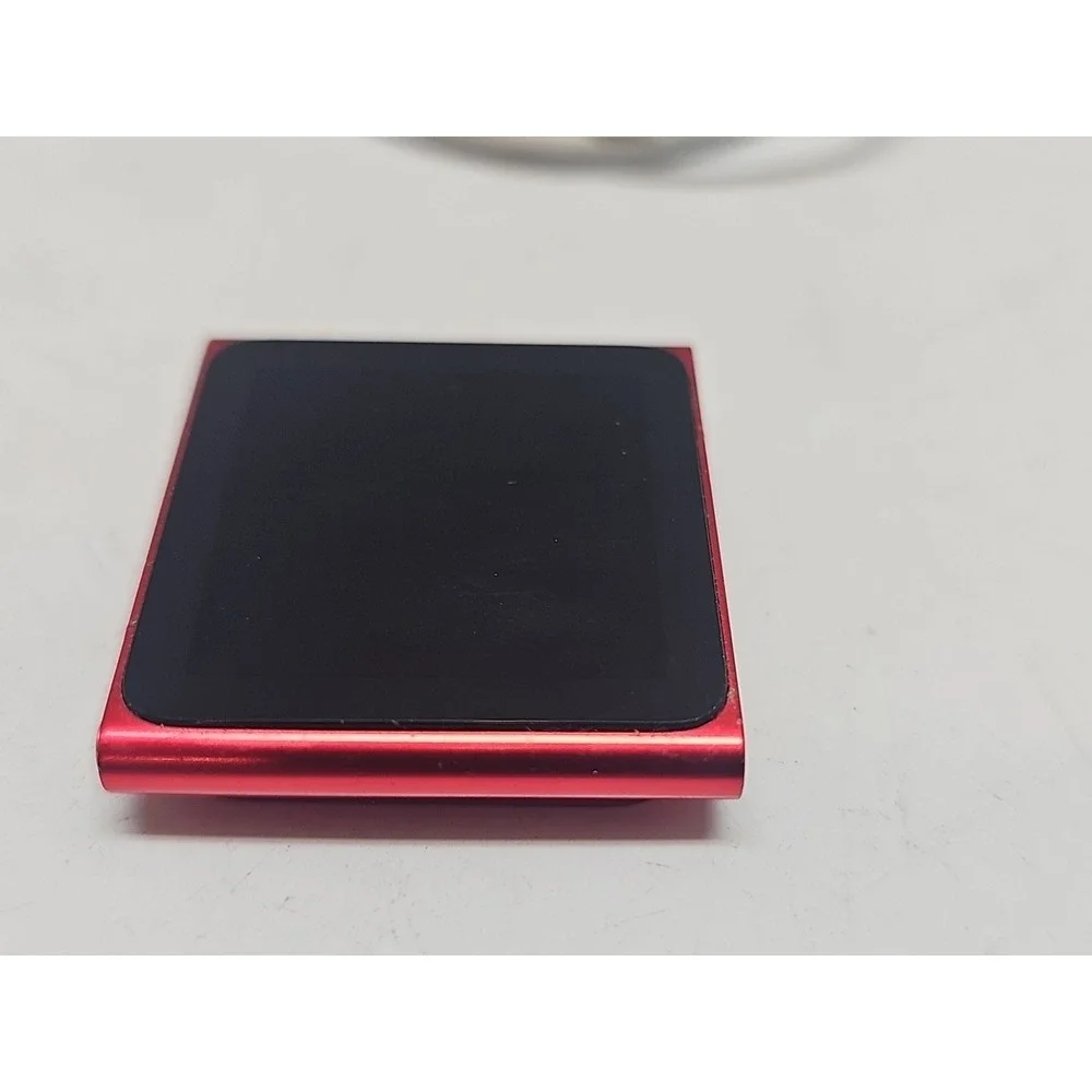 Apple iPod Nano 6th Gen  (RED) Product **for Parts Or Repair